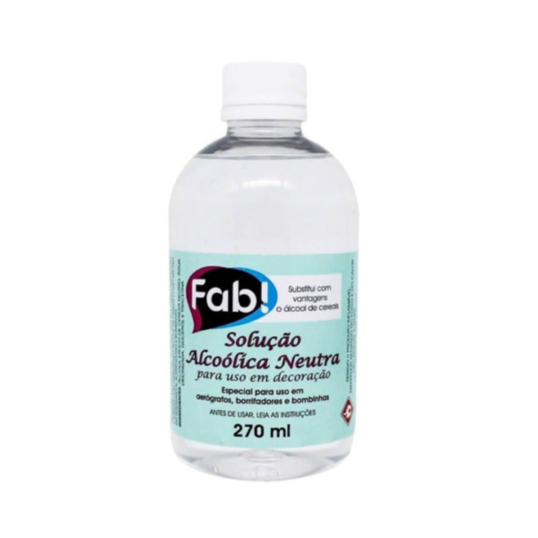 Solução Alcoólica Neutra 270ml - FAB