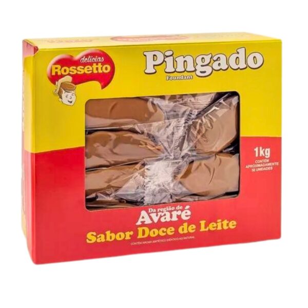 Pingado Sabor Doce De Leite Com 50 unidades - ROSSETTO