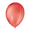 Balão Liso N°9 Vermelho Quente com 50 Unidades - SÃO ROQUE - Image 2
