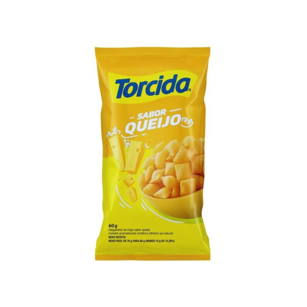 Salgadinho Torcida Queijo 60g Caixa 24 Unidades – TORCIDA - Image 2