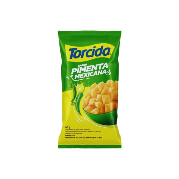 Salgadinho Torcida Pimenta Mexicana 60g Caixa 24 Unidades – TORCIDA - Image 2