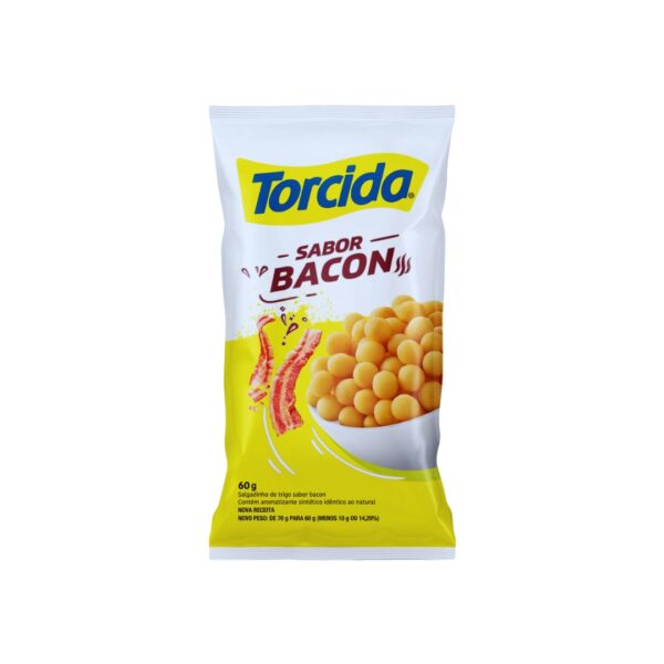 Salgadinho Torcida Bacon 60g Caixa 24 Unidades - TORCIDA - Image 2